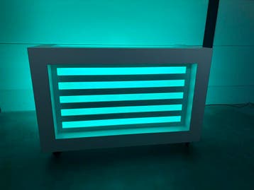 Dj booth stripes - dj meubel, Muziek en Instrumenten, Nieuw, Dj-set, Pioneer