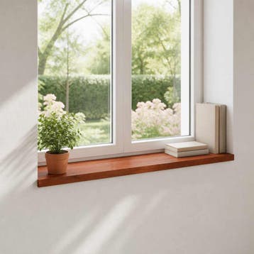 vidaXL Raamkozijnen 2 st Bruin 120 x 40 x 2 cm Massief, Verzenden, Nieuw