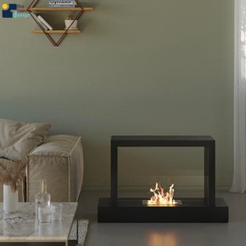 Bio-ethanol kachel Roma 100% sfeerhaard echt vuur rookvrij, Huis en Inrichting, Kachels, Overige brandstoffen, Nieuw, Ophalen of Verzenden