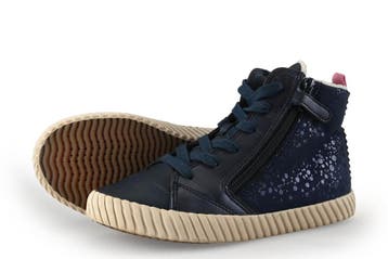 Geox Hoge sneakers Meisjes in maat 31 Blauw, Verzenden, Jongen of Meisje, Schoenen, Zo goed als nieuw