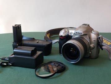 Nikon D50 & AF Nikkor 28 – 80mm 1:3.3 - 5.6G Digitale reflex, Nieuw