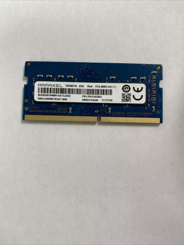 Ramaxel RMSA3260ME78HAF-2666 – 8GB DDR4 2666MHz SO-DIMM, Computers en Software, RAM geheugen, Ophalen of Verzenden, Nieuw