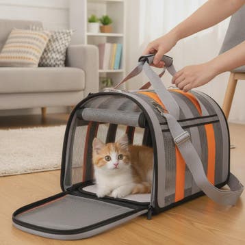 Draagbare Reismand voor Honden en Katten - Airline Approved, Verzenden, Nieuw