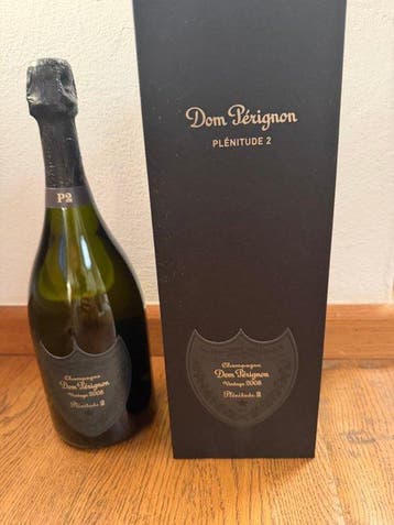 2008 Dom Pérignon, P2 - Champagne Brut - 1 Fles (0,75 liter), Verzamelen, Nieuw
