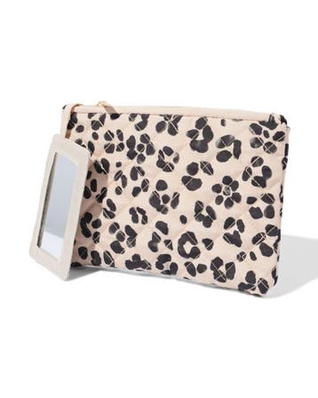 HEMA Toilettas 21x14cm luipaard, Verzenden, Nieuw