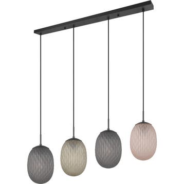 LED Hanglamp - Hangverlichting - Trion Feget - E27 Fitting -, Ophalen of Verzenden, Nieuw, Metaal