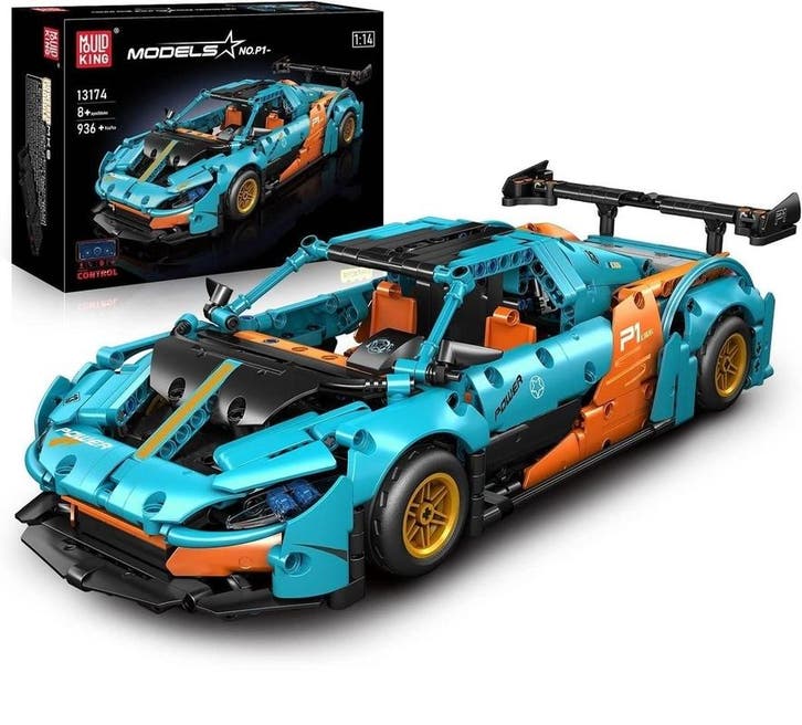 Mould King P1-GTR (Voertuigen, Modelbouwsets), Kinderen en Baby's, Speelgoed | Bouwstenen, Nieuw, Verzenden