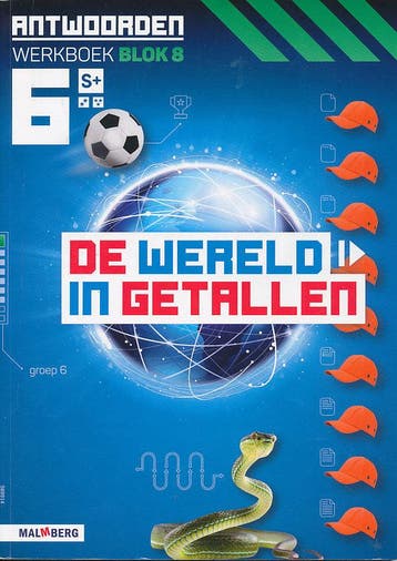 De wereld in Getallen versie 5 Antwoorden blok 8 groep 6 S+, Verzenden, Nieuw