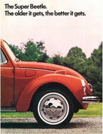 1972 VOLKSWAGEN SUPER BEETLE BROCHURE ENGELS (US), Nieuw, Volkswagen, Author