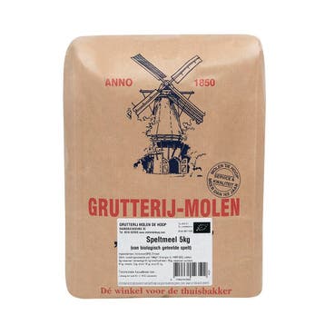 Molen de Hoop Speltmeel Biologisch 5kg, Verzenden, Nieuw