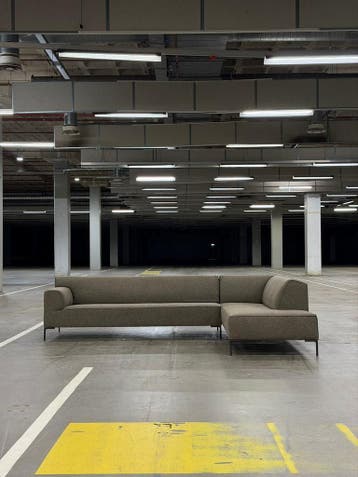 Design on Stock Bloq | Dormeuse (NIEUWSTAAT + Garantie), 300 cm of meer, Ophalen of Verzenden, Zo goed als nieuw, Bank Hoekbank Bankstel Bankje Loungebank Banken Chaise Lounge 