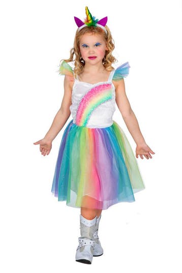 Jurkje Eenhoorn Regenboog Kind, Kleding | Dames, Ophalen of Verzenden, Nieuw