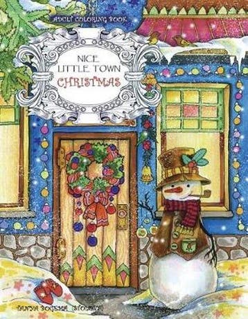 Nice Little Town- Adult Coloring Book 9781976414657, Verzenden, Zo goed als nieuw, Tatiana Bogema (Stolova)