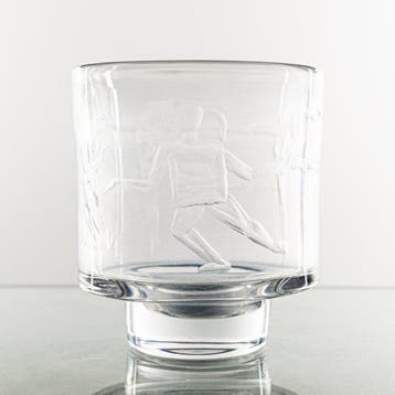 Boda - Vaas - De dansers - Glas - Erik Höglund – Schaal