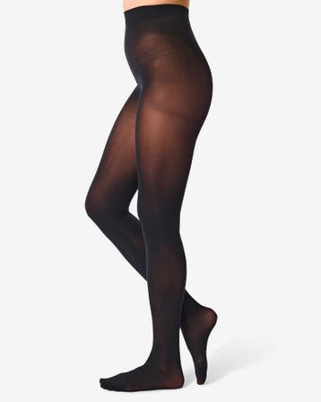HEMA Temp tech panty 40denier zwart, Verzenden, Nieuw
