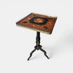 Salontafel - Hout, IJzer, Brons, Messing - Napoleone