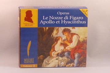 Mozart - Le Nozze di Figaro / Apollo et Hyacinthus (5 CD Moz, Ophalen of Verzenden, Zo goed als nieuw
