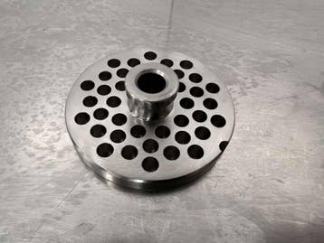 HCB RVS Plaat voor gehaktmolen maat 10/12 6 mm 230V Slagerij, Ophalen of Verzenden, Nieuw in verpakking