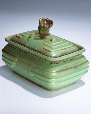 Jasba Keramik - Doos - Vintage Art Deco Stijl Keramische