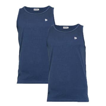 Donnay Donnay Heren - 2-Pack - Singlet James - Navy, Verzenden, Nieuw