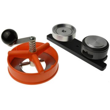 Micro buttonmachine uitbreidingsset 45mm, Nieuw