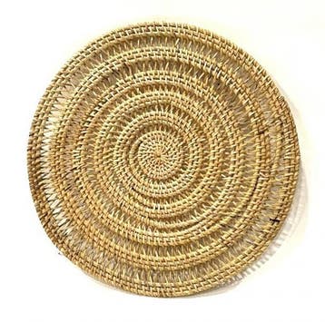 Rotan decoratie schrijf -  plateau  37 cm - naturel, Verzenden, Nieuw