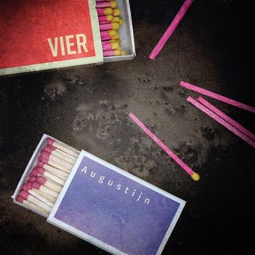 lp nieuw - augustijn - VIER (nieuw), Verzenden, Zo goed als nieuw, Overige formaten