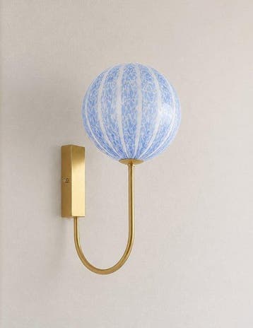 La Murrina - Wandlamp - BLU TULIPANO 20 Wall - Vetro Murano