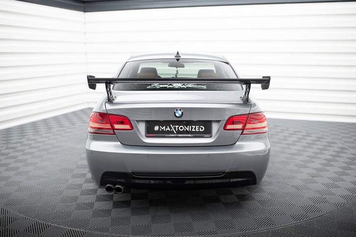 Maxton Carbon Spoiler met beugels en LED BMW 3 / M3 Coupé, Auto diversen, Tuning en Styling, Verzenden