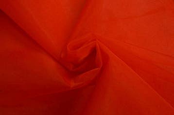 Organza stof - Rood - Per 15 of 50 meter, Overige materialen, 120 cm of meer, Ophalen of Verzenden, Rood