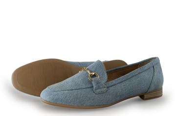 Marco Tozzi Loafers in maat 40 Blauw, Kleding | Dames, Schoenen, Overige typen, Marco Tozzi, Zo goed als nieuw, Verzenden