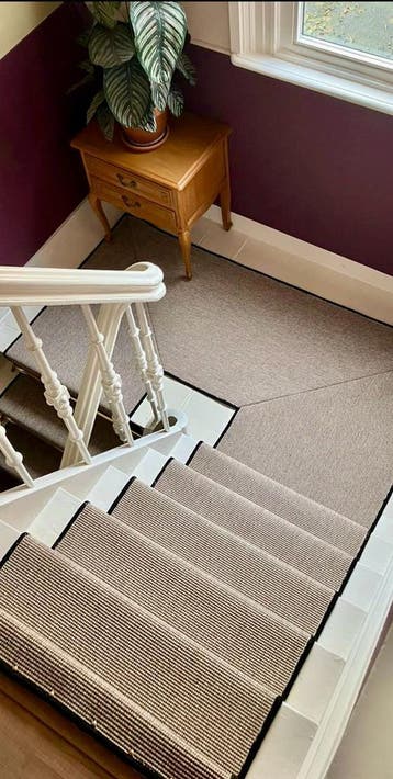 Sisal look traplopers op elke lengte leverbaar, Klassiek tot Modern, Verzenden, Nieuw, 50 tot 100 cm