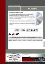 Diamantzaagblad Combo: Beton - Asfalt - Glijbekisting., Doe-het-zelf en Verbouw, Gereedschap | Zaagmachines, Verzenden, Nieuw