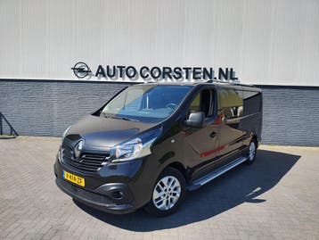 Renault Trafic L2H1 | Financial Lease voor 145 p/mnd, Stof, Gebruikt, Overige carrosserieën, Zwart