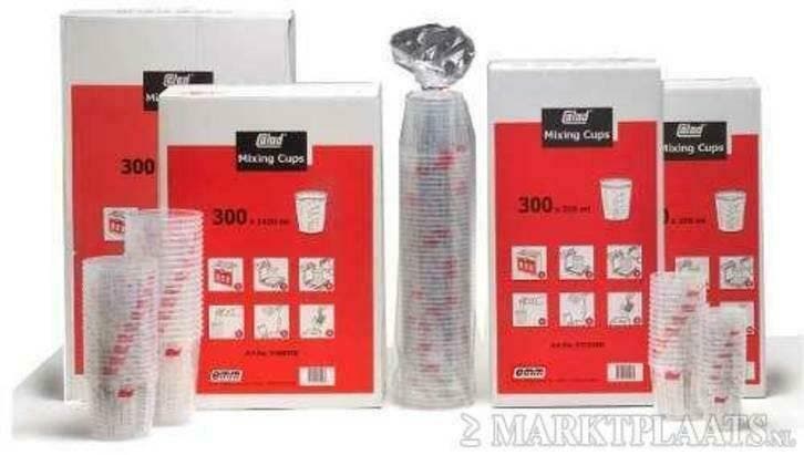 Mengbekers en deksels van Colad voor professionals in verf, Auto diversen, Overige Auto diversen, Ophalen of Verzenden