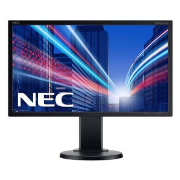NEC MultiSync E231W1920x1080 - DP - DVI - VGA - Zwart, Verzenden, Refurbished, NEC