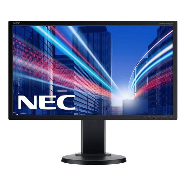 NEC MultiSync E231W1920x1080 - DP - DVI - VGA - Zwart, Computers en Software, Monitoren, Refurbished, Verzenden