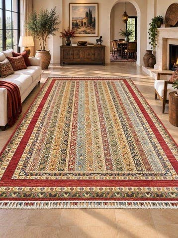 Prachtig 100% handgeknoopt Afghaans tapijt – multicolor, Nieuw
