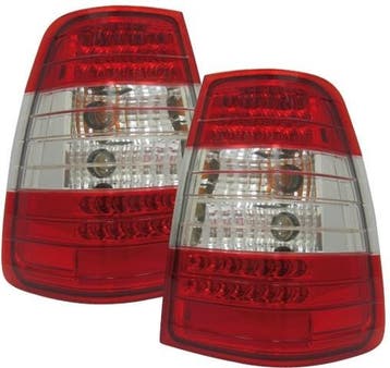 Achterlichten Mercedes E-class W124 85-93 rood/wit kombi, Ophalen of Verzenden, Nieuw