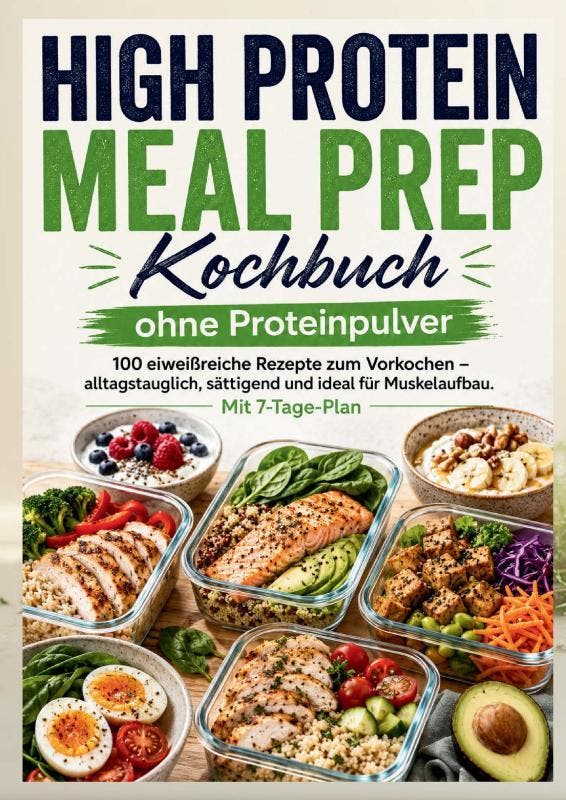 High Protein Meal Prep Kochbuch Ohne Proteinpulver : 100 Eiw, Boeken, Hobby en Vrije tijd, Nieuw, Ophalen of Verzenden