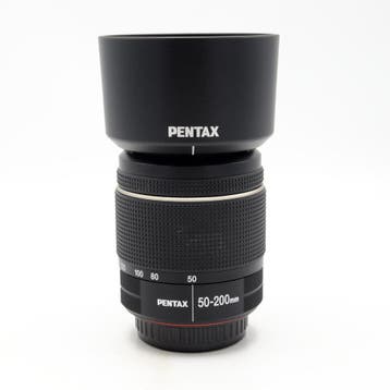 Pentax 50-200mm F4-5.6 SMC DA L ED WR K-Mount (Occ), Ophalen of Verzenden, Zo goed als nieuw, Telelens, Zoom