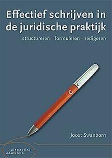Effectief schrijven in de juridische praktijk, 9789046907405, Verzenden, Zo goed als nieuw, HBO
