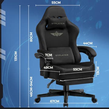 Ergonomische Bureaustoel -  Office Chair - Gamestoel - Volwa, Verzenden, Zo goed als nieuw