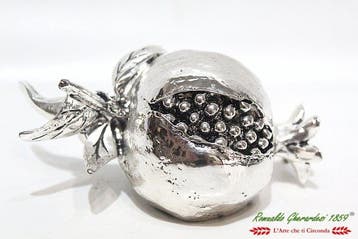 Creazione Golden - sculptuur, MELOGRANO - 5 cm - .800 zilver