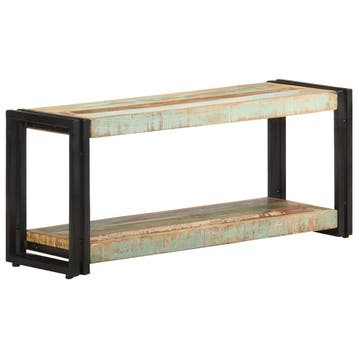 vidaXL Tv-meubel 90x30x40 cm massief gerecycled hout, Minder dan 50 cm, Verzenden, Nieuw, Minder dan 100 cm