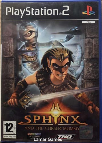 Sphinx and the cursed mummy (ps2 used game), Spelcomputers en Games, Ophalen of Verzenden, Zo goed als nieuw