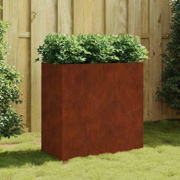 vidaXL Plantenbak 40x80x80 cm cortenstaal, Verzenden, Nieuw, Metaal, 60 tot 100 cm