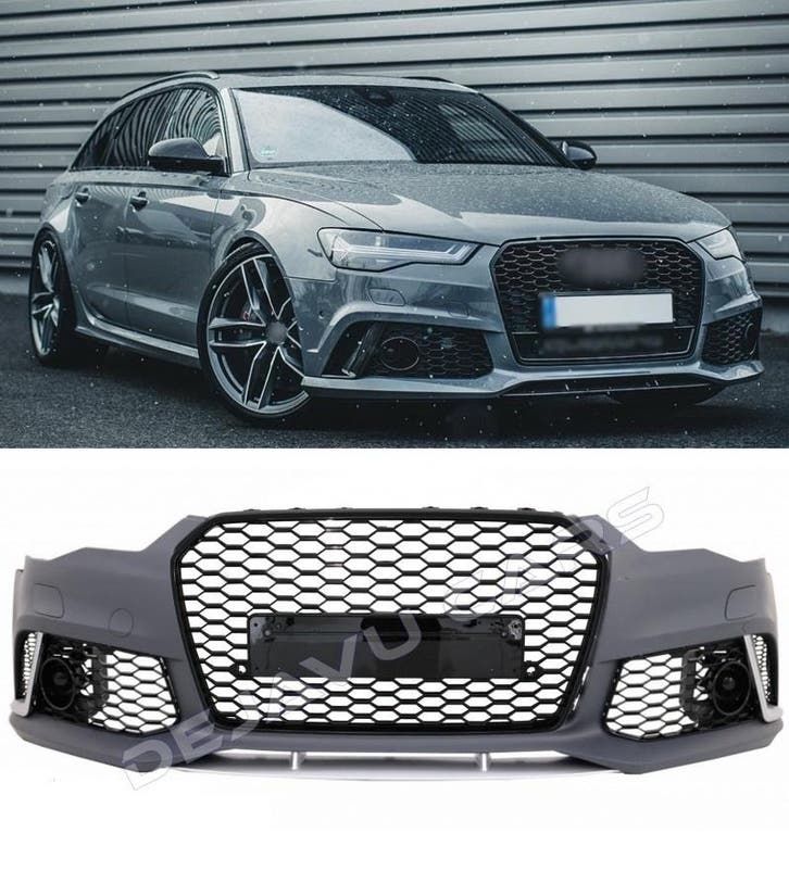 RS6 Look Voorbumper voor Audi A6 C7.5 Facelift / S6 / S line, Auto diversen, Tuning en Styling, Ophalen of Verzenden