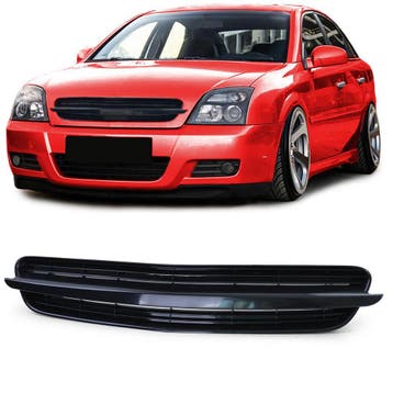 Zwarte Gril Zonder Logo Opel Vectra C 2002 - 2005 PA042, Nieuw, Opel