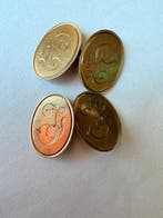 Manchetknopen - 9 kt. Geel goud